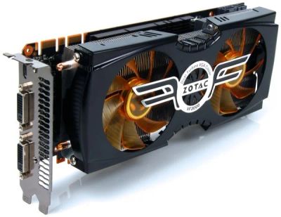 Лот: 11678756. Фото: 1. Zotac GeForce GTX470 AMP. Видеокарты