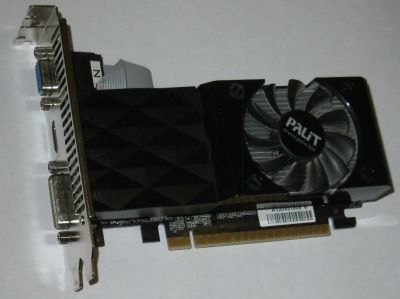 Лот: 6685289. Фото: 1. Palit GeForce GT 630 2048 Мб DDR3... Видеокарты