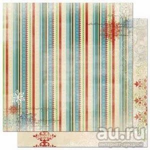 Лот: 8419890. Фото: 1. Бумага 30*30 Коллекция Blitzen... Скрапбукинг