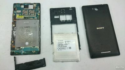 Лот: 8262106. Фото: 1. Sony c2305 разбитый в хлам не... Микросхемы и платы
