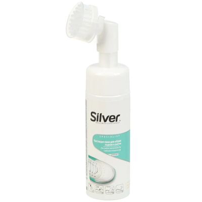 Лот: 24330553. Фото: 1. Пена-очиститель Silver, для обуви... Средства по уходу и чехлы для одежды