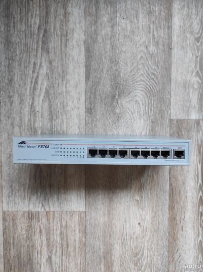 Лот: 18208864. Фото: 1. Коммутатор Allied telesyn fs708. Коммутаторы