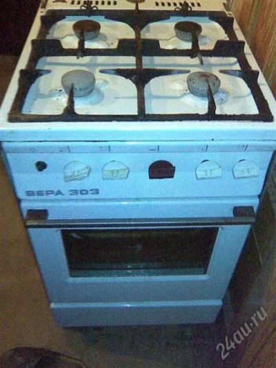 Лот: 1266661. Фото: 1. Газовая плита ВЕРА 303. Плиты, духовые шкафы, варочные поверхности