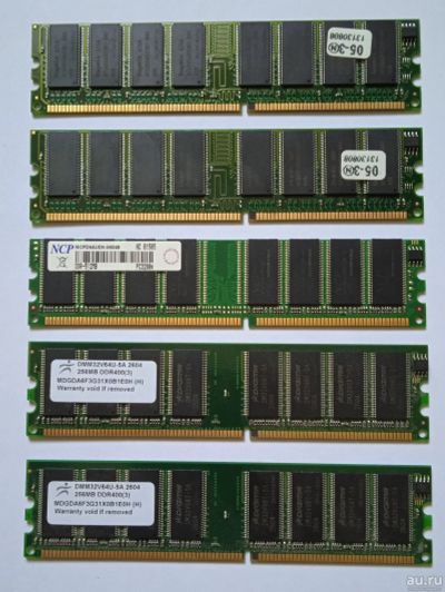 Лот: 18016637. Фото: 1. Память DDR I 400MHz Цена за все... Оперативная память