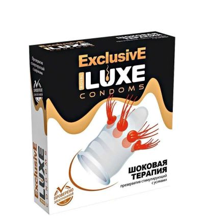 Лот: 24255403. Фото: 1. Презерватив Luxe Exclusive Шоковая... Презервативы