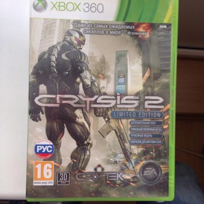 Лот: 8441207. Фото: 1. Crysis 2 [XBOX]. Игры для консолей