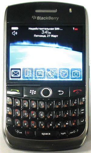 Лот: 3820223. Фото: 1. Телефон Blacberry 8900. Кнопочные мобильные телефоны