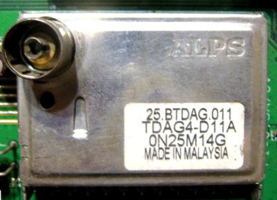 Лот: 21127185. Фото: 1. TDAG4-D11A, 25.Btdag.011, тюнер... Запчасти для телевизоров, видеотехники, аудиотехники