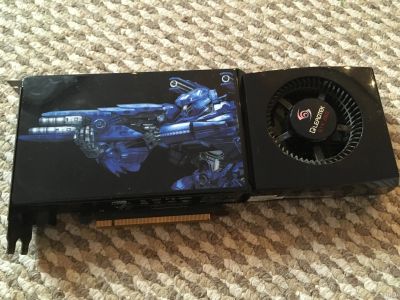 Лот: 13713013. Фото: 1. Олдовая Видеокарта GTX260 c 896Mb... Видеокарты