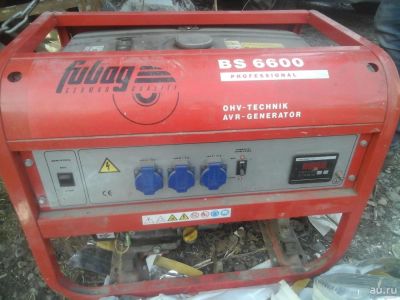 Лот: 9642136. Фото: 1. Бензиновая электростанция Fubag... Бензо-, мотоинструмент