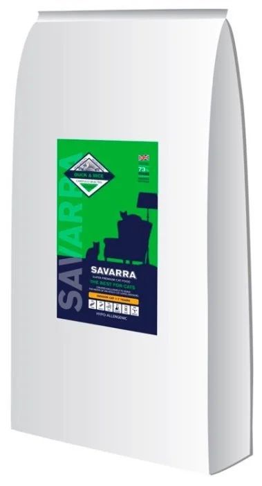 Лот: 13952357. Фото: 1. Savarra (Саварра) Утка Рис сухой... Корма