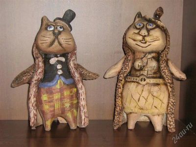 Лот: 505376. Фото: 1. Сувенир "Кот". Другое (ручная работа)