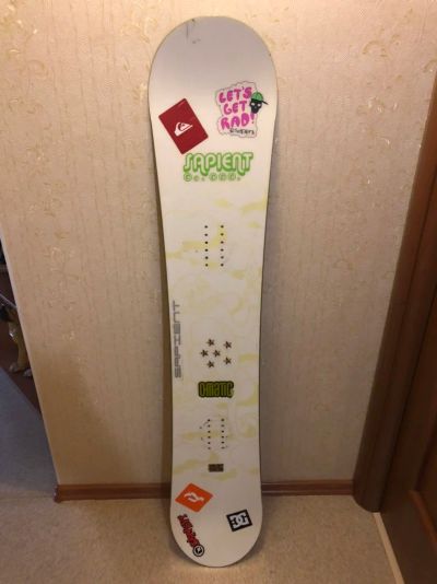 Лот: 12495792. Фото: 1. Сноуборд O-matik wig-out 158cm... Сноуборды