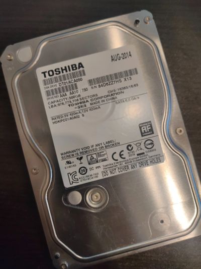 Лот: 18791018. Фото: 1. Toshiba DT01ACA050 500Gb Для пк... Жёсткие диски (HDD)