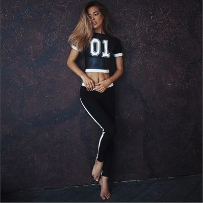 Лот: 6442636. Фото: 1. Костюм BLACK01 от Jolifashn. Оригинал. Спортивные костюмы