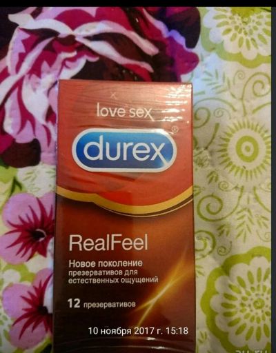 Лот: 10915757. Фото: 1. Презервативы Durex real feel(12... Презервативы