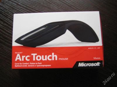 Лот: 2171486. Фото: 1. Мышь Microsoft Arc Touch Mouse. Клавиатуры и мыши