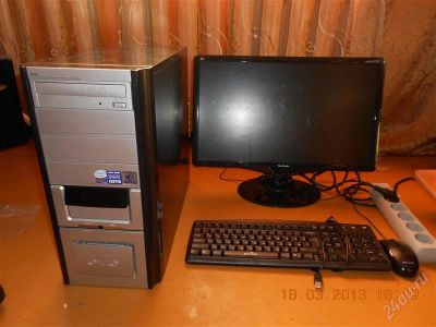 Лот: 2614280. Фото: 1. Продам игровой компьютер 2ядра... Компьютеры в сборе
