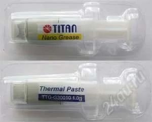 Лот: 4165955. Фото: 1. Термопаста Titan Nano Grease TTG-G30010. Системы охлаждения