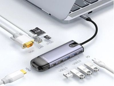Лот: 18674292. Фото: 1. HUB Type-C (2-USB 2.0, 2-USB 3... USB хабы