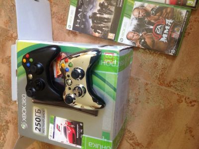 Лот: 4135634. Фото: 1. Xbox 360 slim 250gb. Игровые приставки, консоли