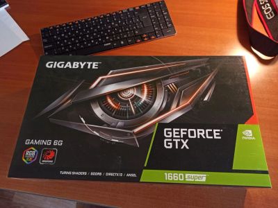 Лот: 18888395. Фото: 1. Видеокарта GeForce GTX 1660 Super... Видеокарты