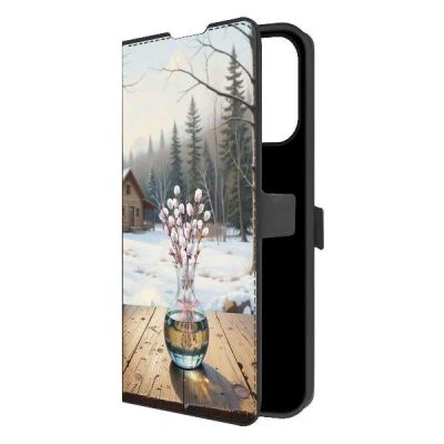 Лот: 25383057. Фото: 1. Чехол Krutoff Eco Book "Верба... Чехлы, бамперы