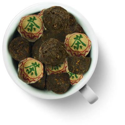 Лот: 5102040. Фото: 1. Чай китайский элитный шу пуэр... Чай, кофе, какао