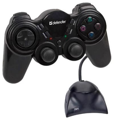 Лот: 5535258. Фото: 1. Геймпад Defender Game Racer Wireless... Рули, джойстики