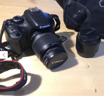 Лот: 12652347. Фото: 1. Зеркальный фотоаппарат Canon EOS... Цифровые зеркальные