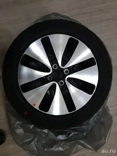 Лот: 13389565. Фото: 1. Колесо киа рио kia rio. Шины на дисках