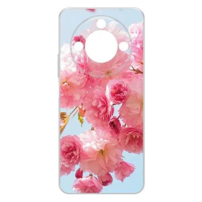 Лот: 25086766. Фото: 1. Чехол Krutoff Clear Case "Сакура... Чехлы, бамперы
