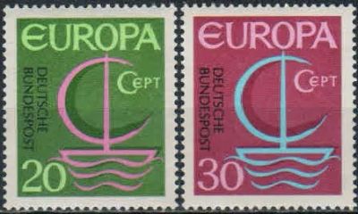 Лот: 18727016. Фото: 1. 1966. Германия. Марки Европы... Марки