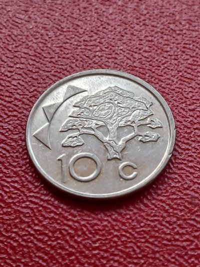 Лот: 22165394. Фото: 1. Намибия 10 центов 2002. Америка