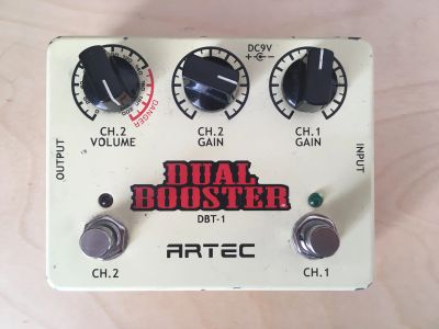 Лот: 15474623. Фото: 1. Artec DBT-1 Dual Booster. Гитарные эффекты и комбоусилители