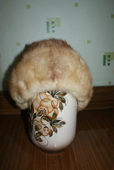 Лот: 3324673. Фото: 1. Зимняя норковая шапка. Головные уборы