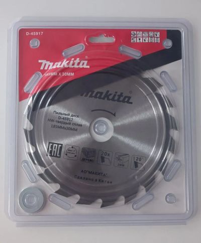 Лот: 21075118. Фото: 1. Пильный диск Makita D-45917 185х30... Расходные материалы, сменные насадки