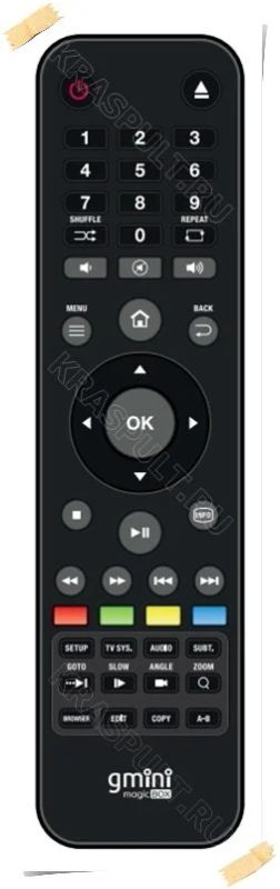 Лот: 15907365. Фото: 1. Пульт GMINI HD1210, MAGICBOX HD1200. Пульты ДУ