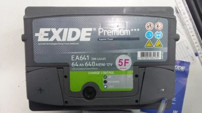 Лот: 10425320. Фото: 1. Аккумулятор Exide EA641. Аккумуляторы