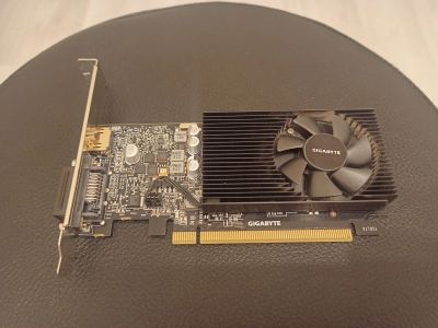 Лот: 19695234. Фото: 1. Видеокарта Gigabyte GeForce 1030... Видеокарты