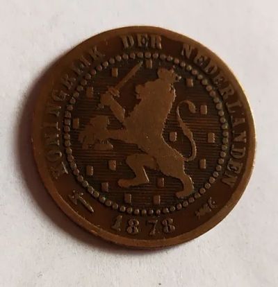 Лот: 25192855. Фото: 1. Нидерланды 1 цент 1878 Виллем... Европа