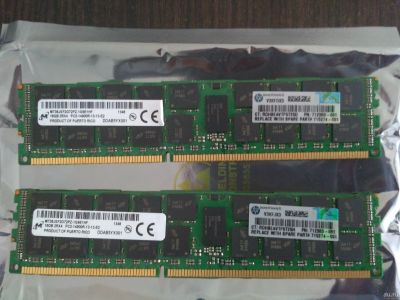 Лот: 13685397. Фото: 1. Оперативная память 16GB HP 712383-081... Оперативная память