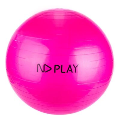 Лот: 24544414. Фото: 1. Фитбол ND Play 55 см, розовый... Фитнес, аэробика и гимнастика