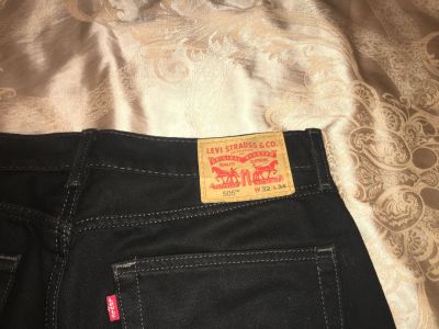 Лот: 12245847. Фото: 1. Джинсы мужские Levis 505 W32 L34... Брюки, джинсы, шорты
