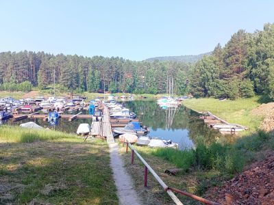 Лот: 22990530. Фото: 1. Место на лодочной станции на Красноярском... Другое (водный транспорт)