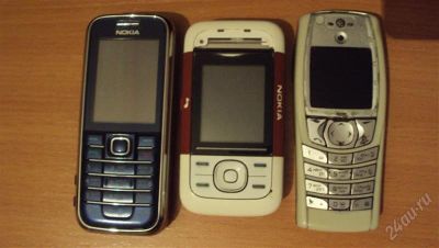 Лот: 2170360. Фото: 1. Три телефона NOKIA одним лотом... Кнопочные мобильные телефоны