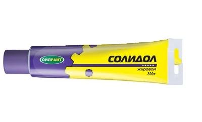 Лот: 4772454. Фото: 1. Ойлрайт Смазка Солидол 300 г жировой. Другое (автохимия, масла, тюнинг)