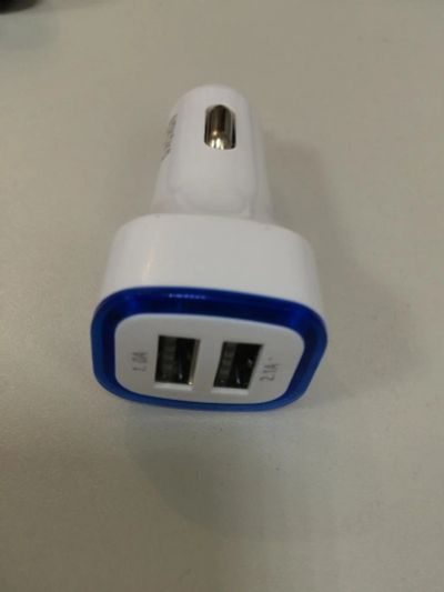Лот: 8745135. Фото: 1. Usb в авто прикуриватель зарядное... Дата-кабели, переходники