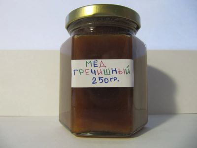 Лот: 21276601. Фото: 1. Мёд Гречишный 250г. Мёд, продукты пчеловодства