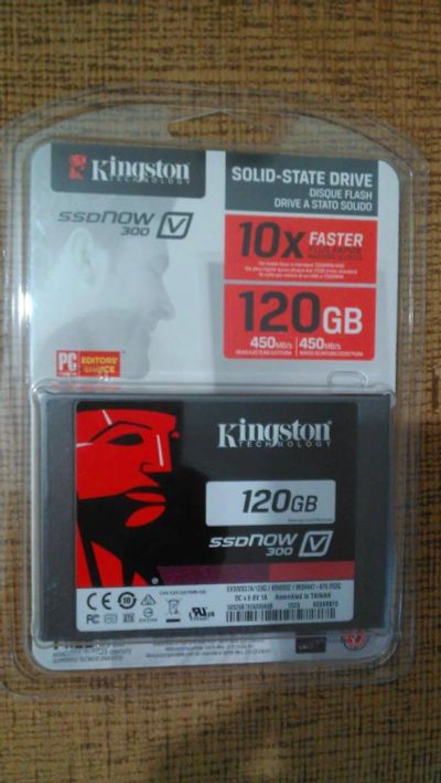 Лот: 6471324. Фото: 1. Новый SSD диск Kingston 120Gb. SSD-накопители